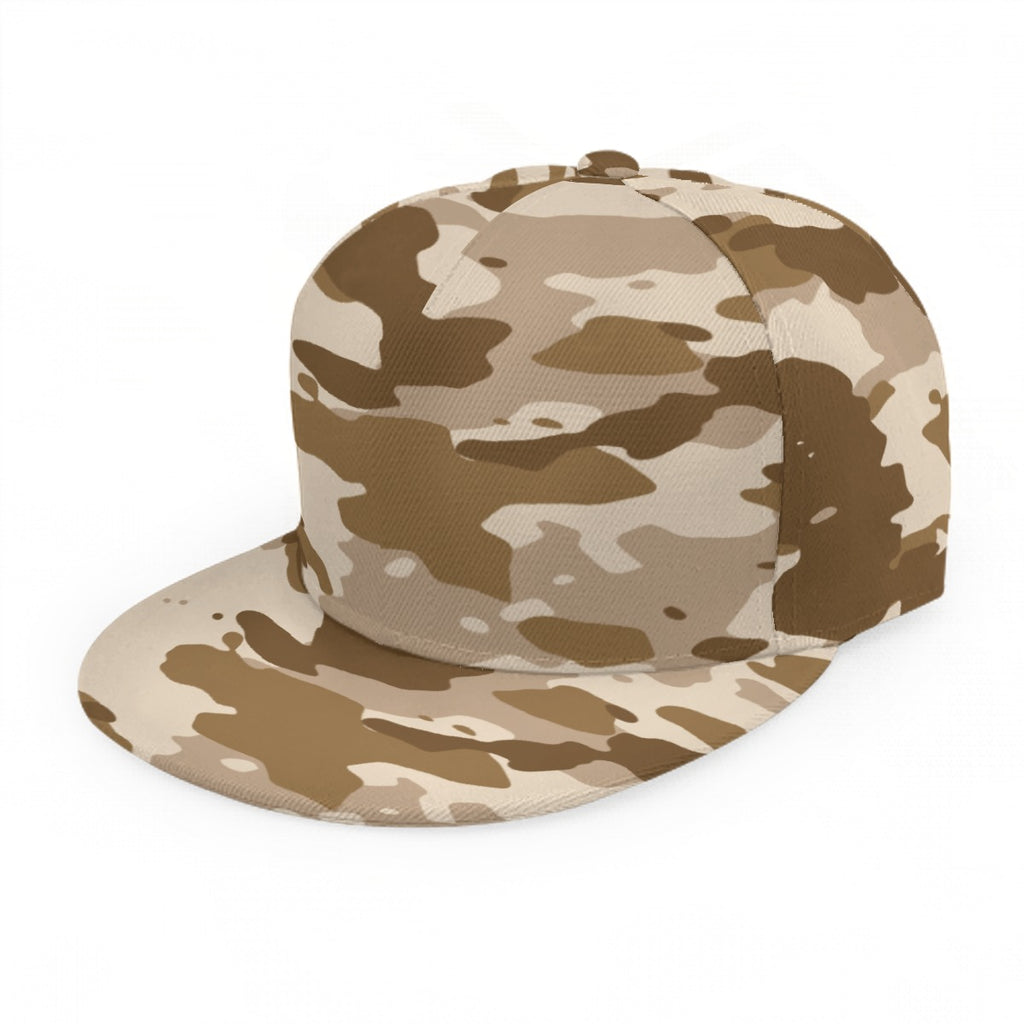 Baseball Cap With Flat Brim