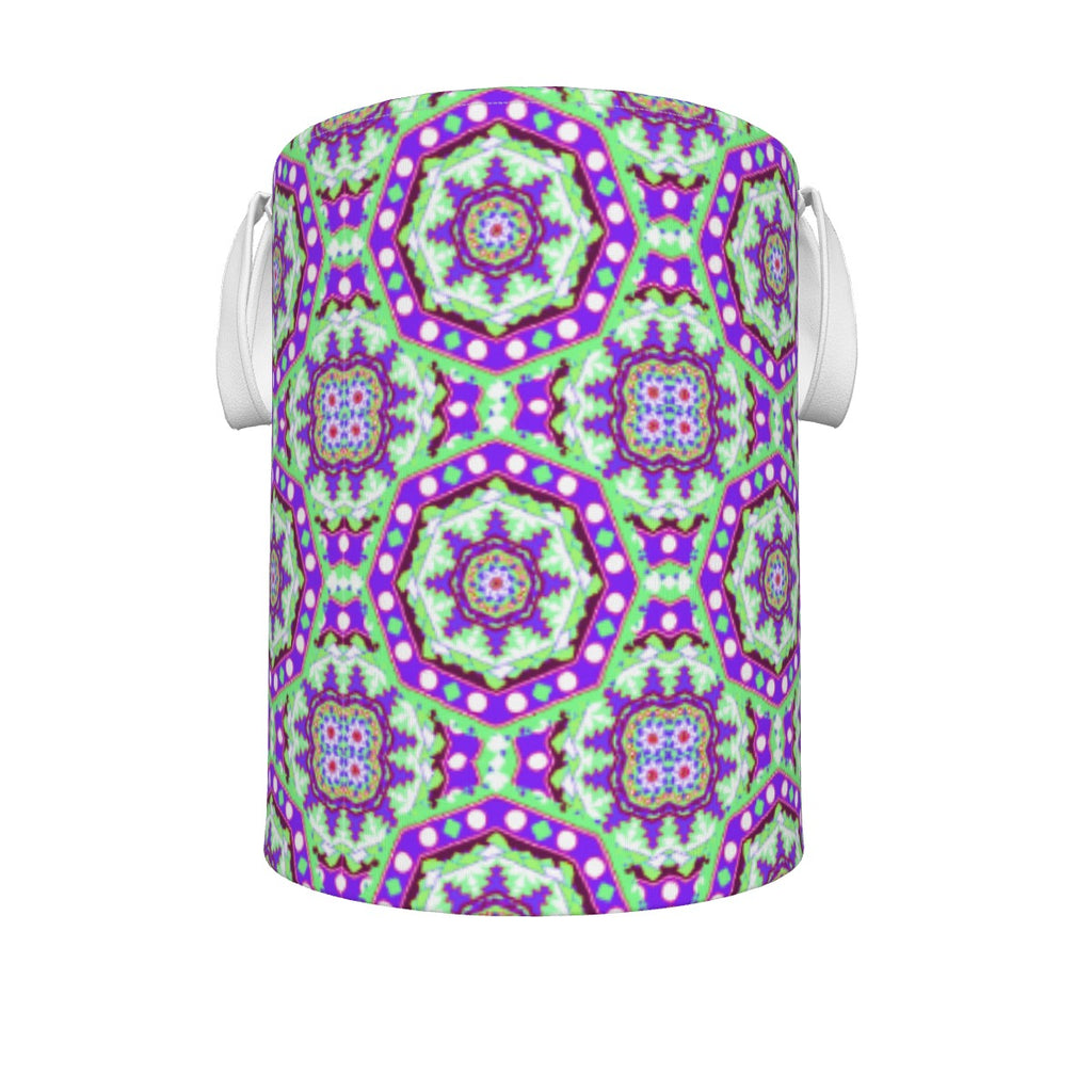 All-Over Print Foldable Laundry Basket