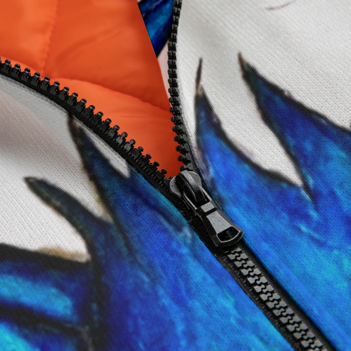 All-Over Print Unisex Knitted Fleece Lapel Outwear