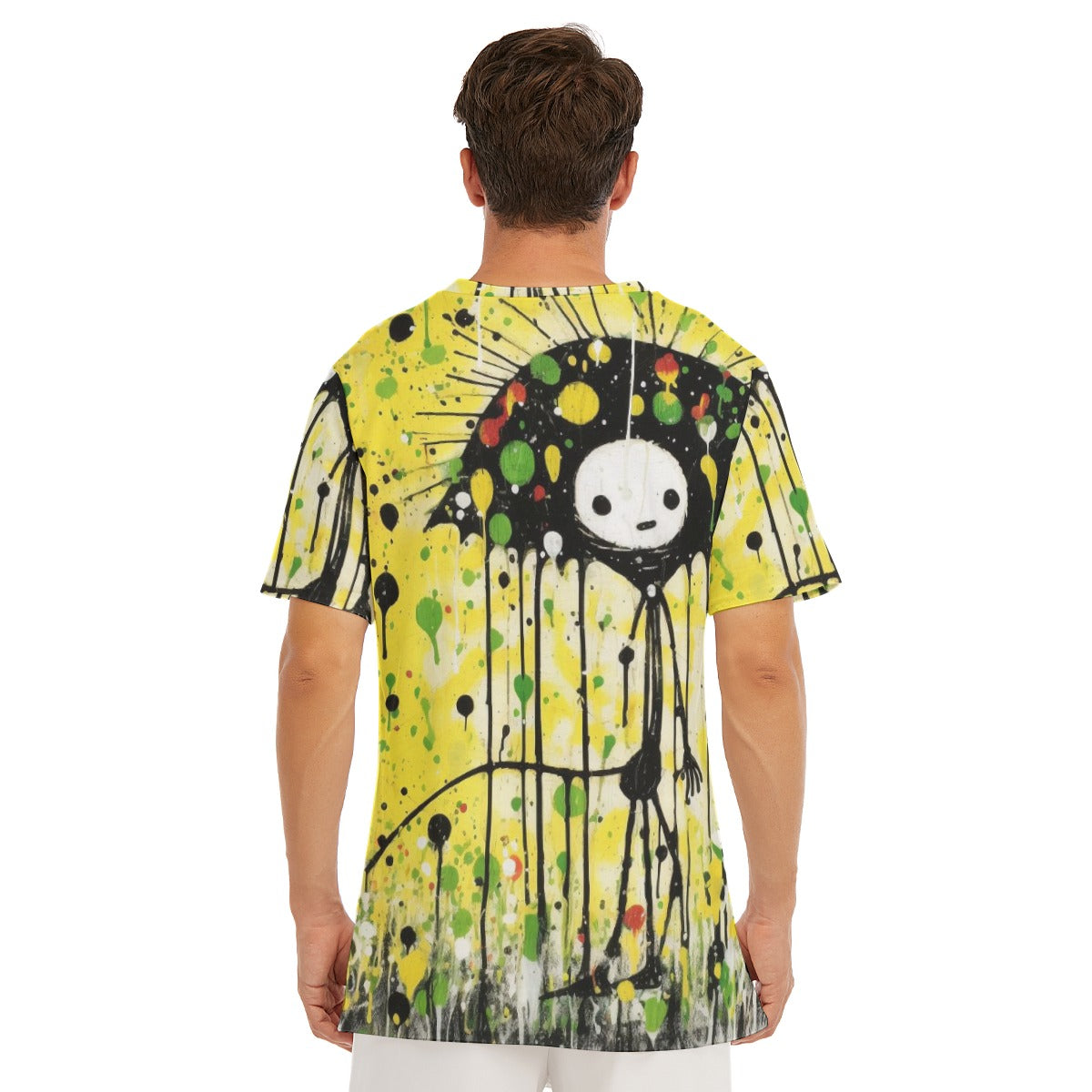 All-Over Print Men's O-Neck T-Shirt | 190GSM Cotton