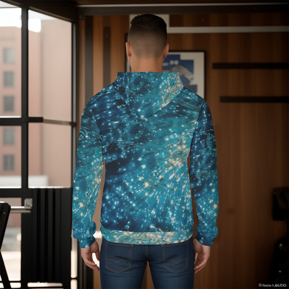 All-Over Print Men's Pullover Hoodie