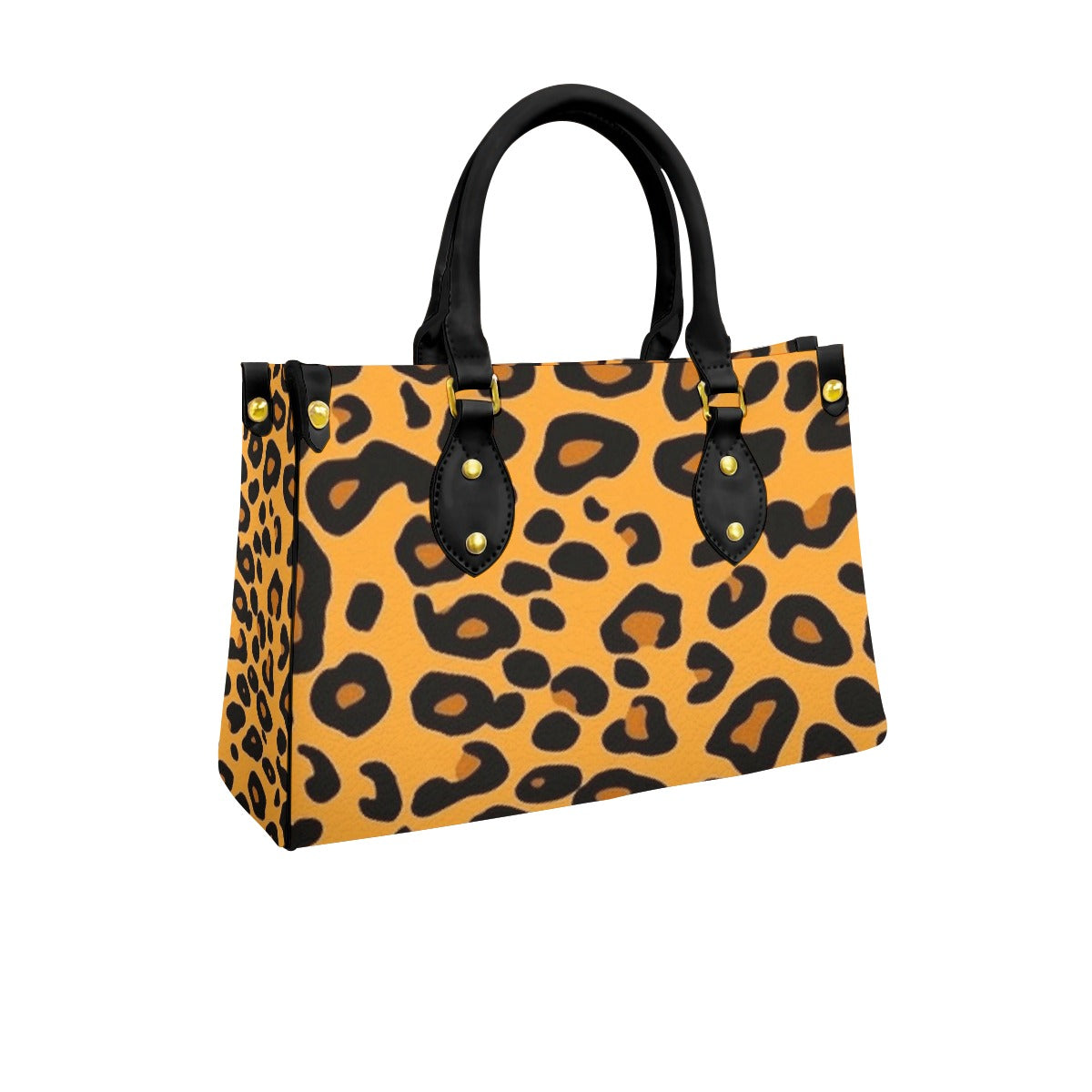 Women's Tote Bag With Black Handle