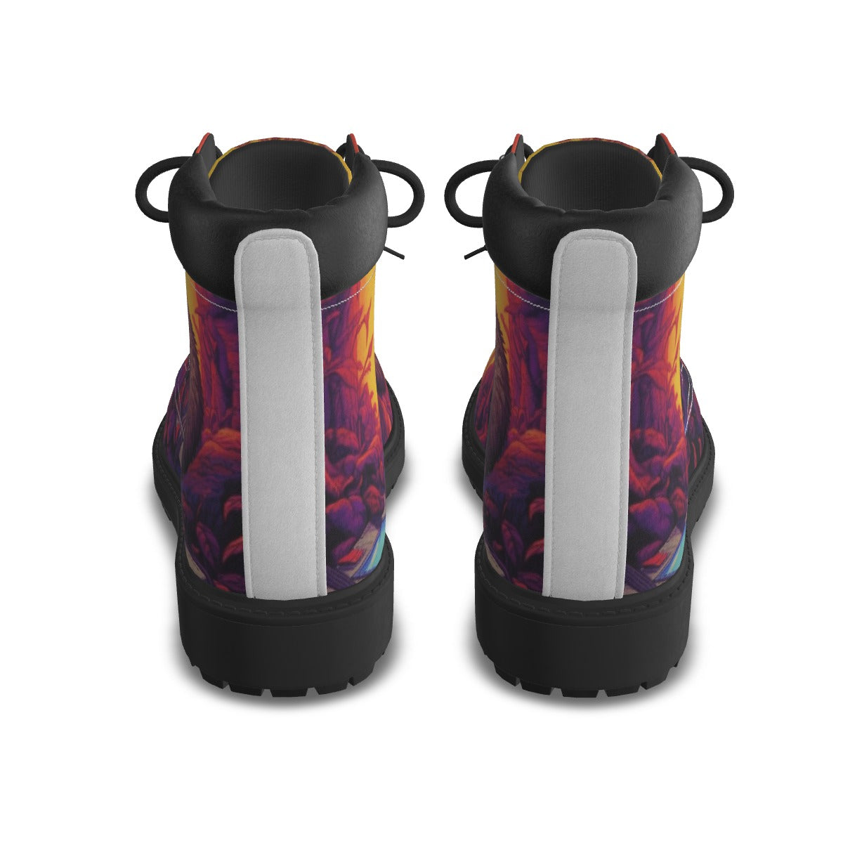 All-Over Print Men's Short Boots
