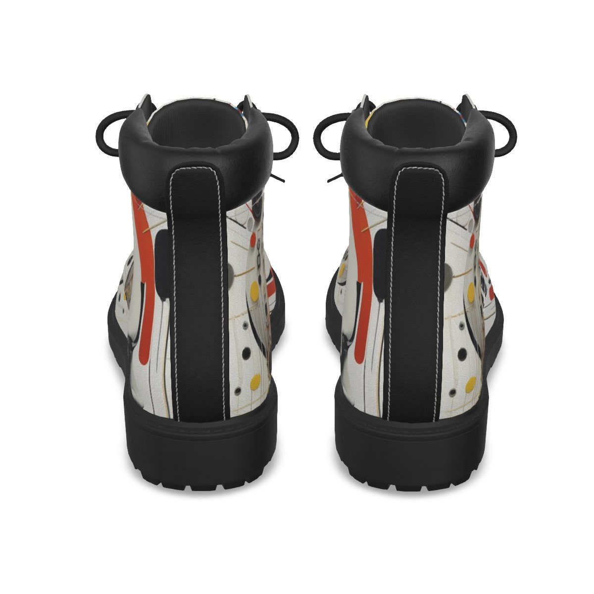 All-Over Print Men's Short Boots