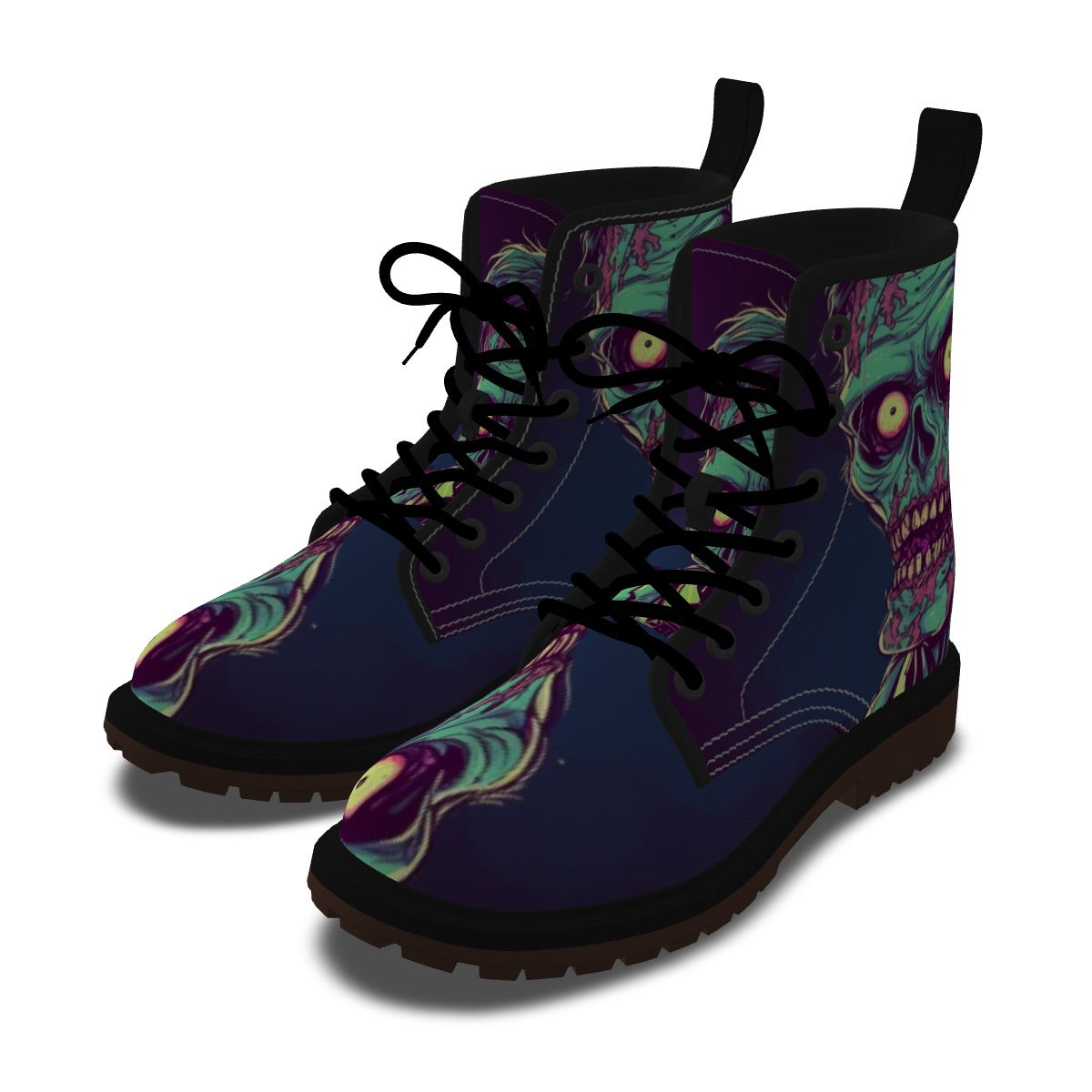 All-Over Print Men's Martin Short Boots