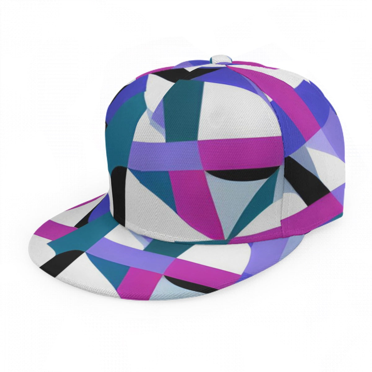 Baseball Cap With Flat Brim