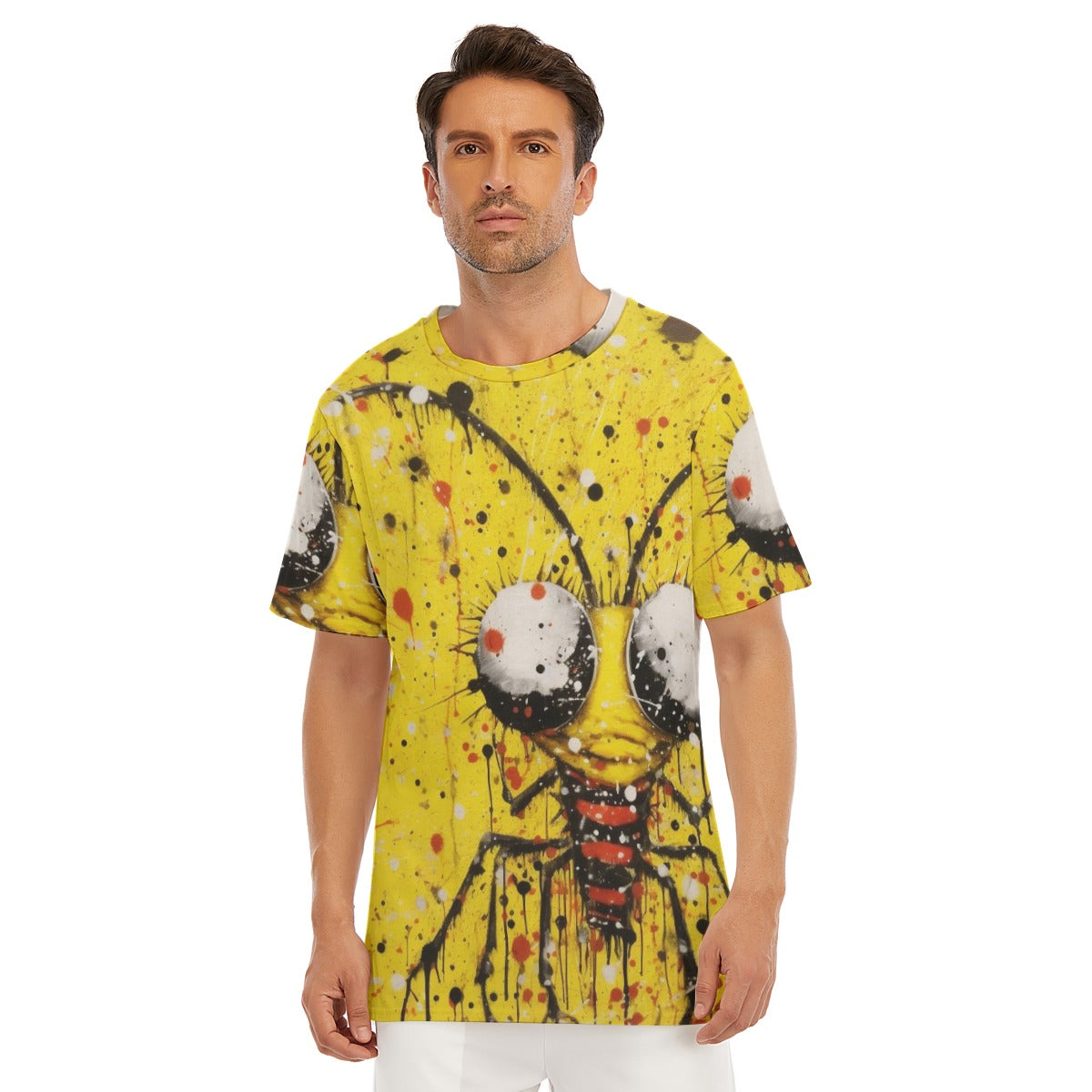 All-Over Print Men's O-Neck T-Shirt | 190GSM Cotton