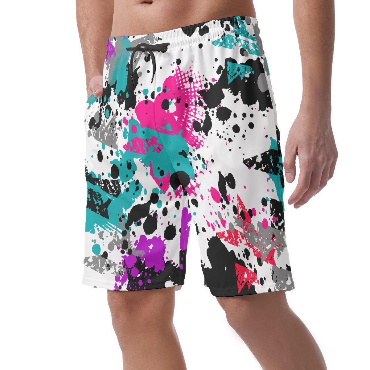 All-Over Print Men's Short Pants