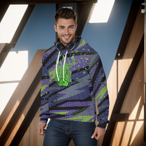 All-Over Print Men's Pullover Hoodie
