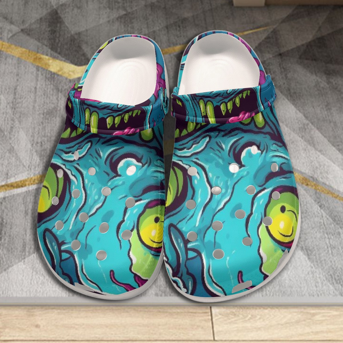 All-Over Print Men's Classic Clogs