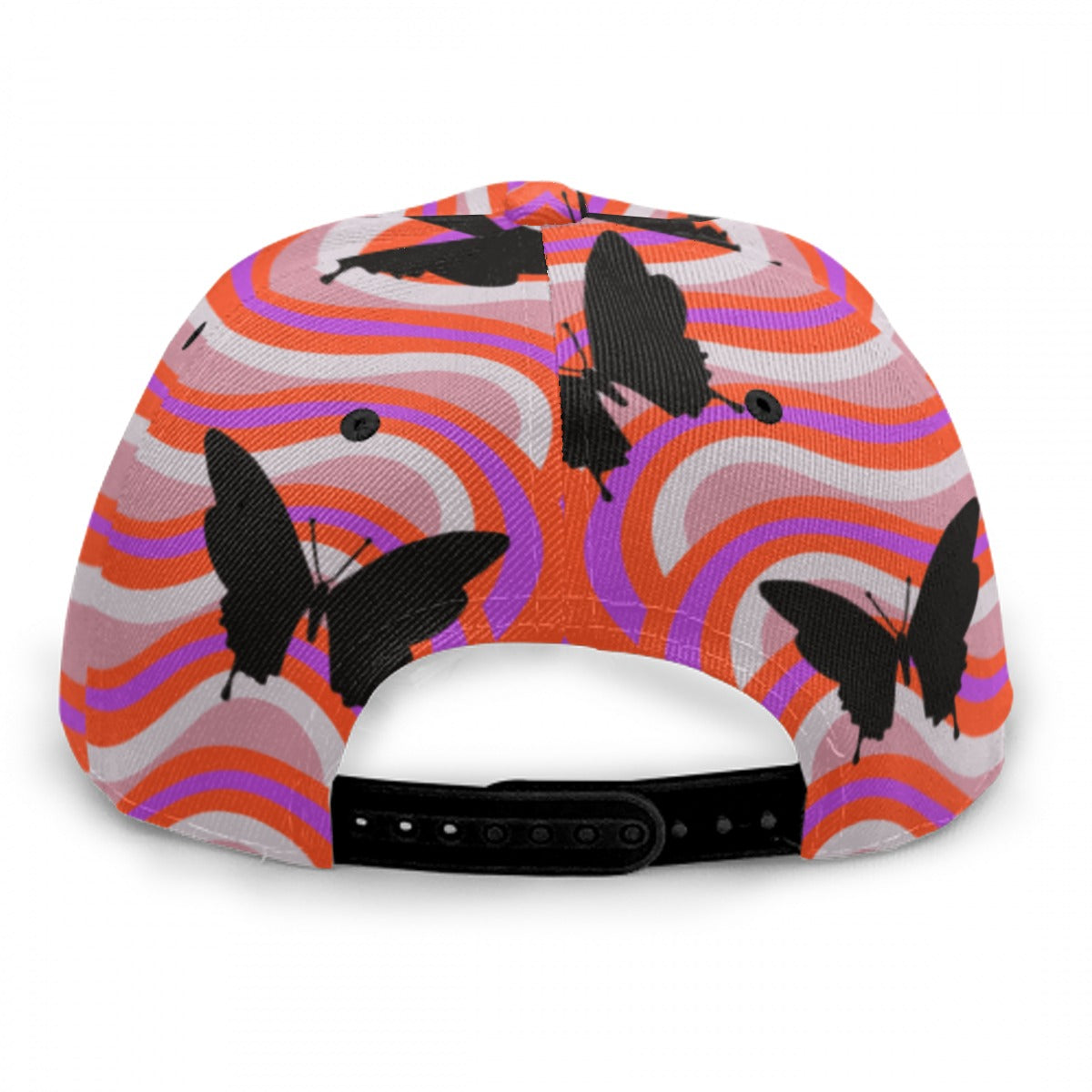 Baseball Cap With Flat Brim