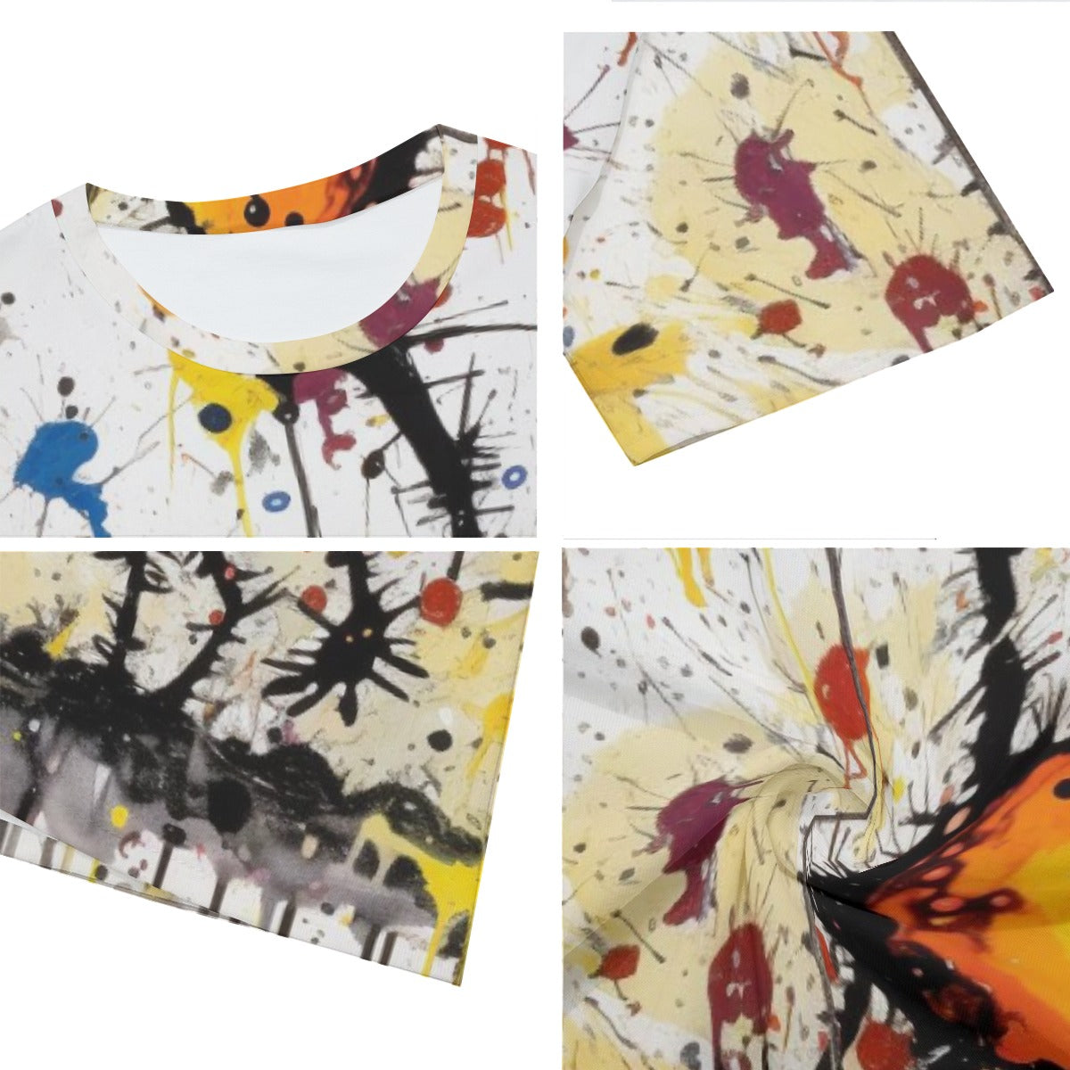All-Over Print Men's O-Neck T-Shirt | 190GSM Cotton