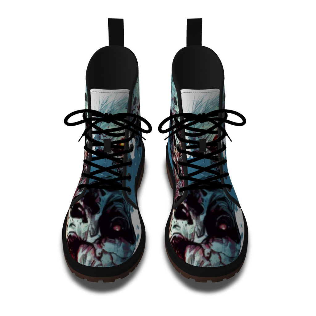 All-Over Print Men's Martin Short Boots