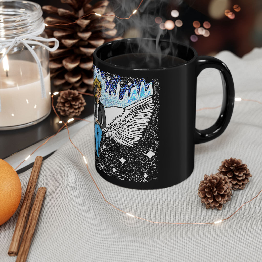 11oz Black Mug