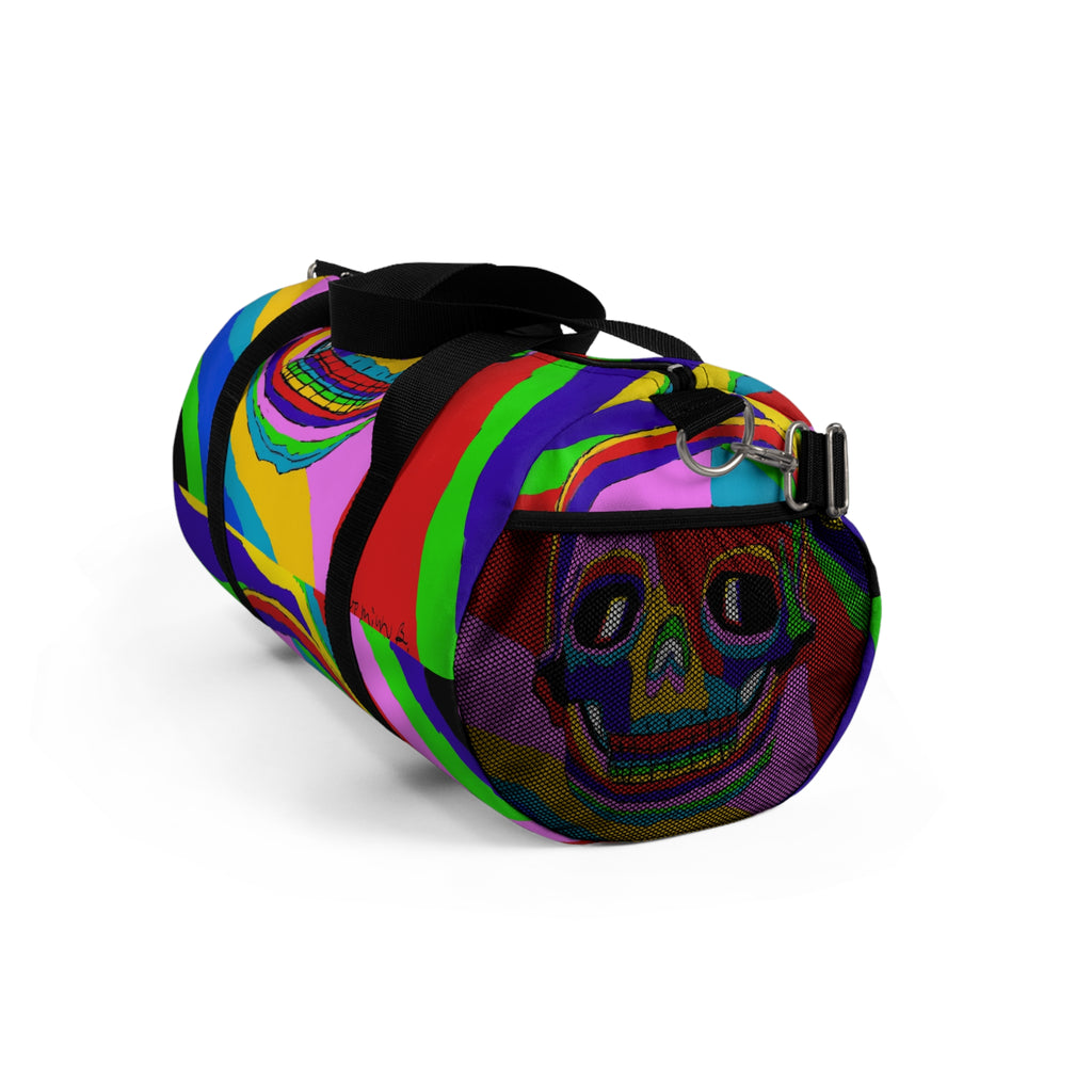 Skulls on a Trip Duffel Bag