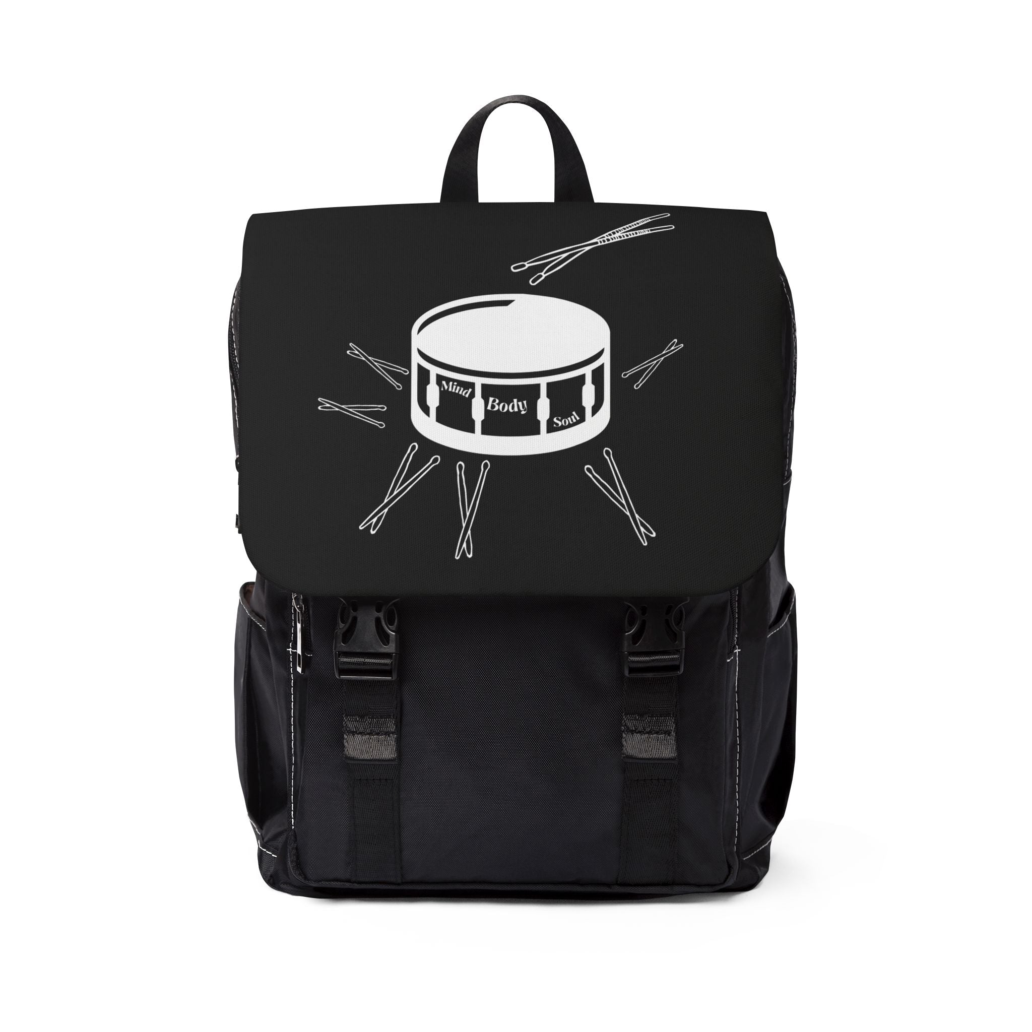 Mind, Body, Soul Shoulder Backpack