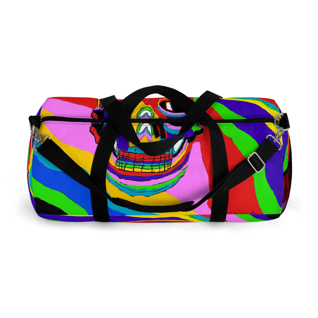 Skulls on a Trip Duffel Bag