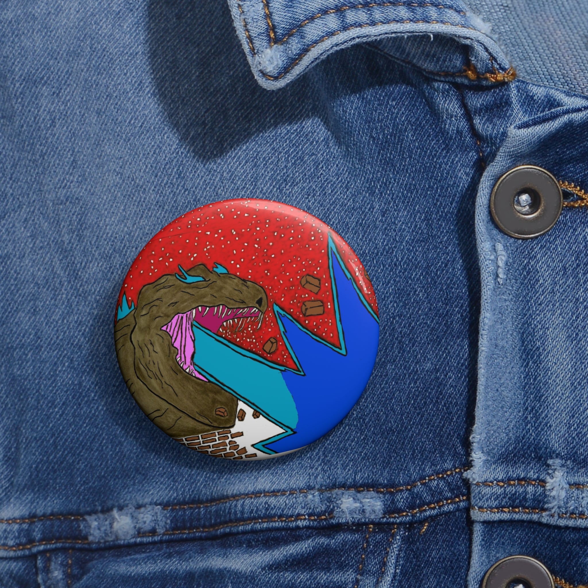 Custom Pin Buttons
